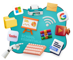 Цифровая база для школьника - КИБЕРшкола программирования для детей, компьютерные курсы для школьников, начинающих и подростков - KIBERone г. Владикавказ