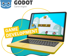 Godot.  Основа создания легендарных игр - КИБЕРшкола программирования для детей, компьютерные курсы для школьников, начинающих и подростков - KIBERone г. Владикавказ