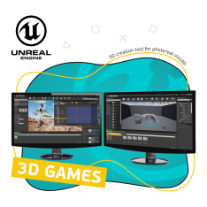 Unreal Engine 4. Игровой движок - КИБЕРшкола программирования для детей, компьютерные курсы для школьников, начинающих и подростков - KIBERone г. Владикавказ