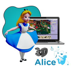 Alice 3d - КИБЕРшкола программирования для детей, компьютерные курсы для школьников, начинающих и подростков - KIBERone г. Владикавказ