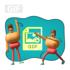 Gif-анимация - КИБЕРшкола программирования для детей, компьютерные курсы для школьников, начинающих и подростков - KIBERone г. Владикавказ