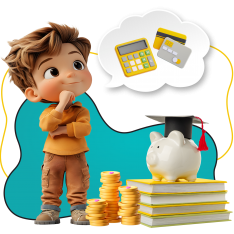 Финансовый интеллект вместе KIBERone - КИБЕРшкола программирования для детей, компьютерные курсы для школьников, начинающих и подростков - KIBERone г. Владикавказ