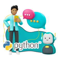 Умный чат-бот на Python на Telegram - КИБЕРшкола программирования для детей, компьютерные курсы для школьников, начинающих и подростков - KIBERone г. Владикавказ