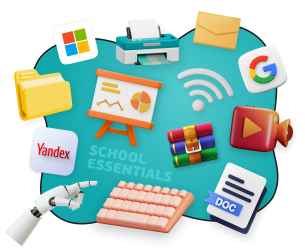 Цифровая база для школьника - КИБЕРшкола программирования для детей, компьютерные курсы для школьников, начинающих и подростков - KIBERone г. Владикавказ